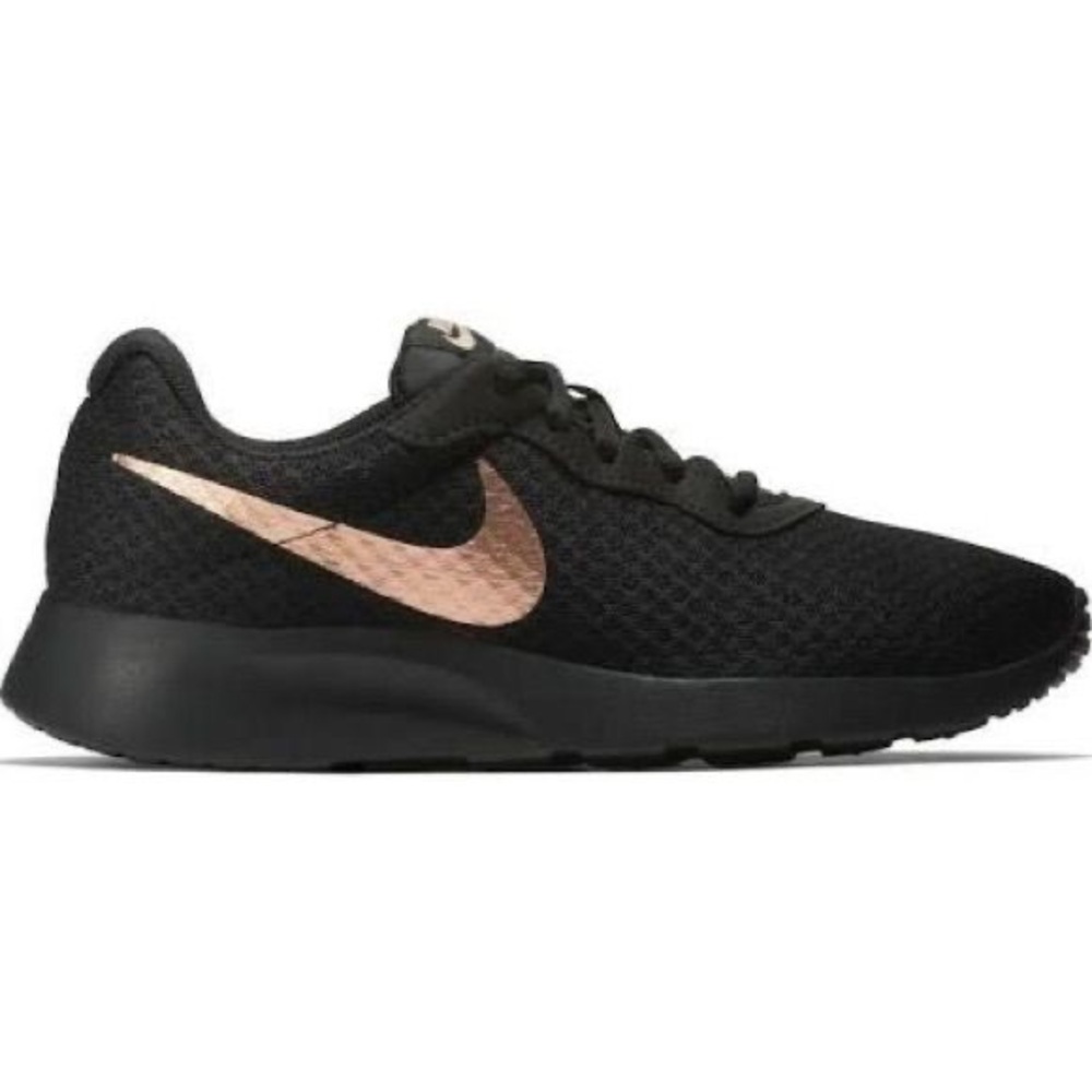 Nike Black & Rose Gold Athletic Sneakers